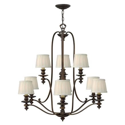 Светильник Dunhill 9lt Chandelier Dunhill HK/DUNHILL9