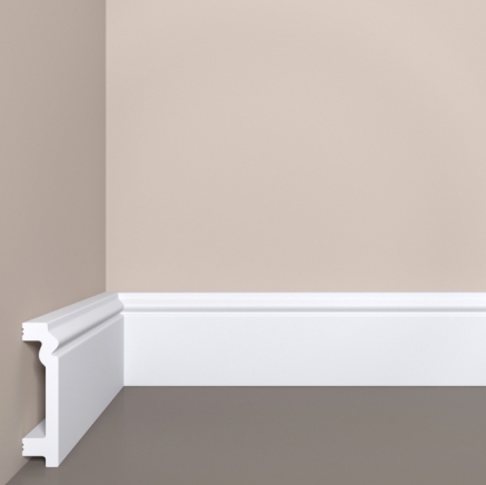 Плинтус из влагостойкого полимера Bello Deco П 3