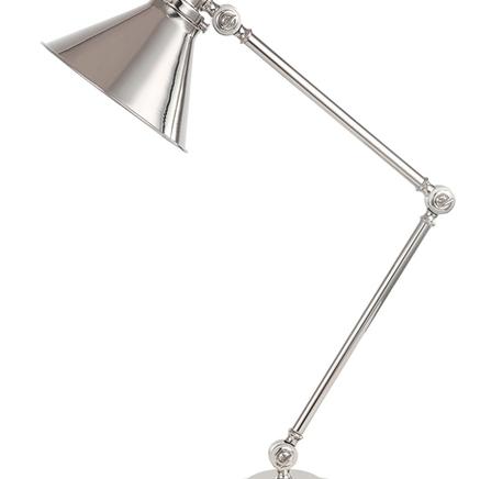 Лампа Provence 1Lt Table Lamp Polished Nickel Provence PV/TL PN