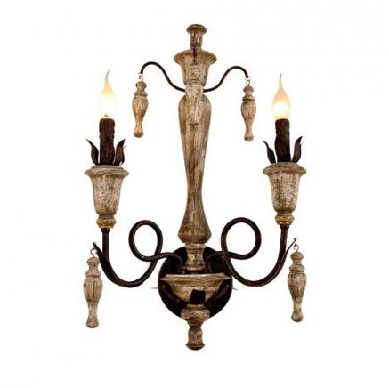 Бра FONTENELLE SCONCE Gramercy Home SN003-2-AKD