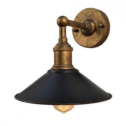 Бра INDUSTRIAL REFLECTOR SCONCE Gramercy Home SN009-1-ABG