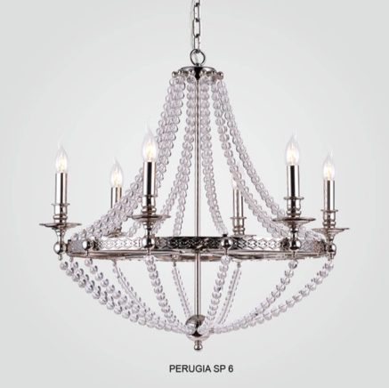 Светильник потолочный Crystal Lux PERUGIA SP06